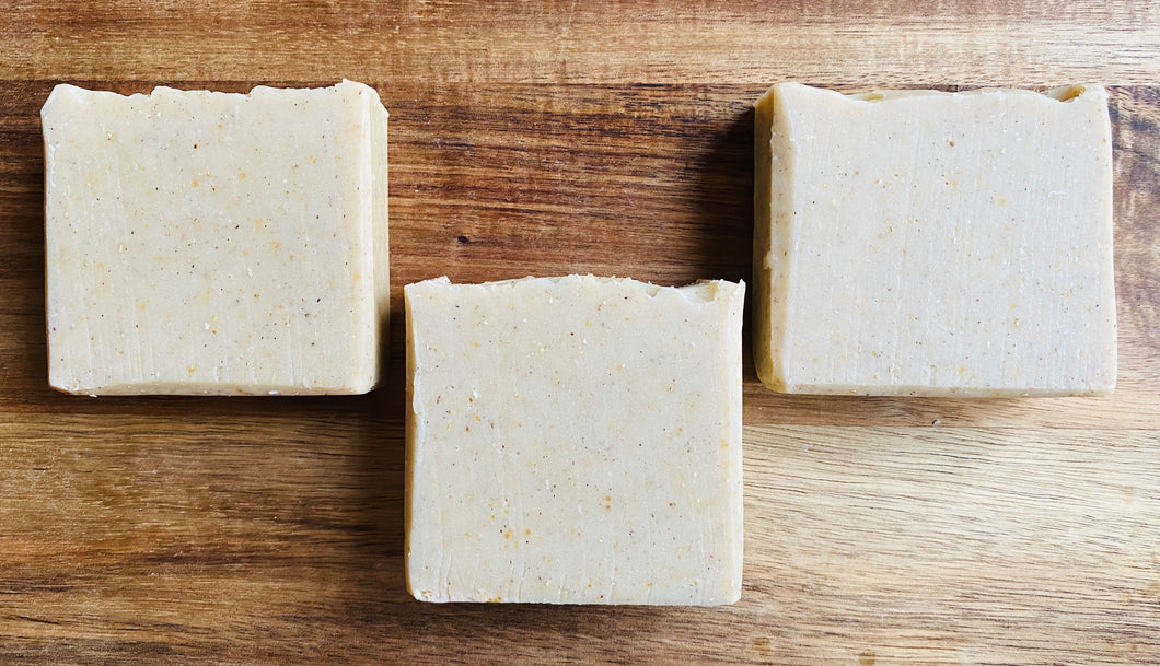 Organic Shea Butter & Oatmeal, unscented & Exfoliating